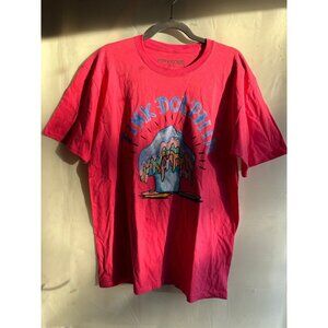 Pink dolphin Hot pink T-shirt large